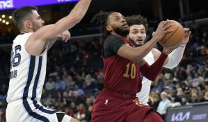 Con 25 puntos de Mitchell, Cavs se imponen a Grizzlies e hilan 4to triunfo