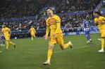 Lewandowski pone fin a sequía goleadora en victoria del Barcelona 3-1 sobre el Alavés
