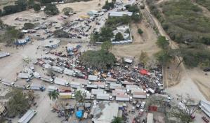 Autoridades recorren la frontera y se reúnen con comerciantes de Elías Piña