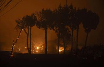 Varias víctimas en múltiples incendios simultáneos registrados en el centro de Chile