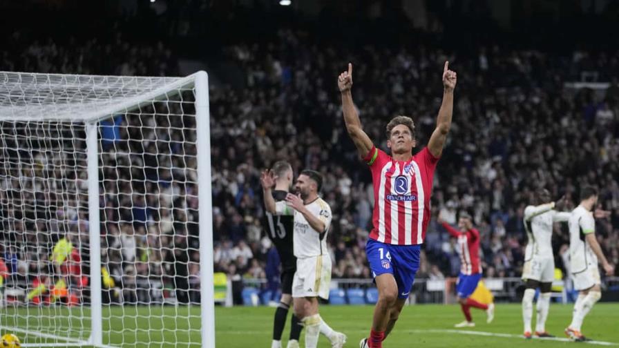 Con gol de Llorente, el Atlético salva empate de último minuto ante el Real Madrid