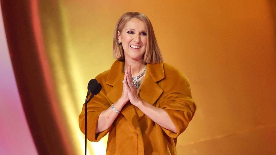 Celine Dion es recibida de pie en la gala de los Grammy tras anuncio de enfermedad