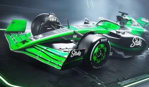 Stake F1 Team (Sauber) debuta como único patrocinador con un diseño rompedor