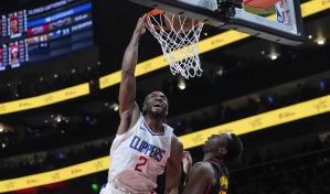 Kawhi Leonard anota 36 puntos en triunfo de Clippers 149-144 sobre Hawks
