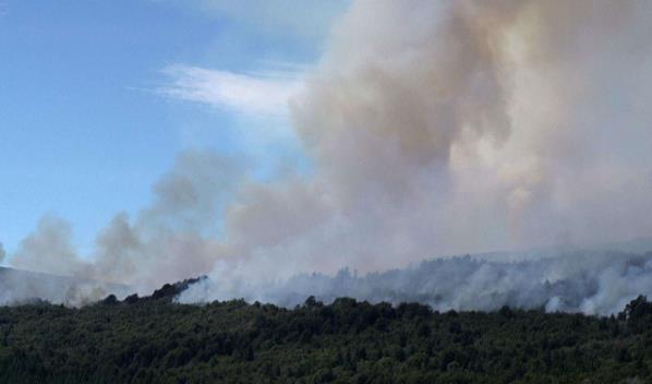 Ascienden a 3,250 las hect&aacute;reas afectadas por incendios en la Patagonia de Argentina
