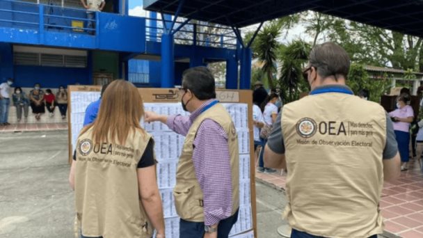 OEA cuestiona lento recuento de votos en elecciones de El Salvador