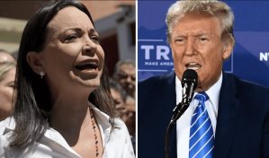 Los abogados de Trump comparan su posible inhabilitación con la de Machado en Venezuela