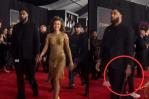 El gesto del guardaespaldas de Miley Cyrus en los Grammy que activó las alarmas sobre su seguridad