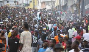 En fotos: Protestas y saqueos elevan tensi&oacute;n en Hait&iacute;