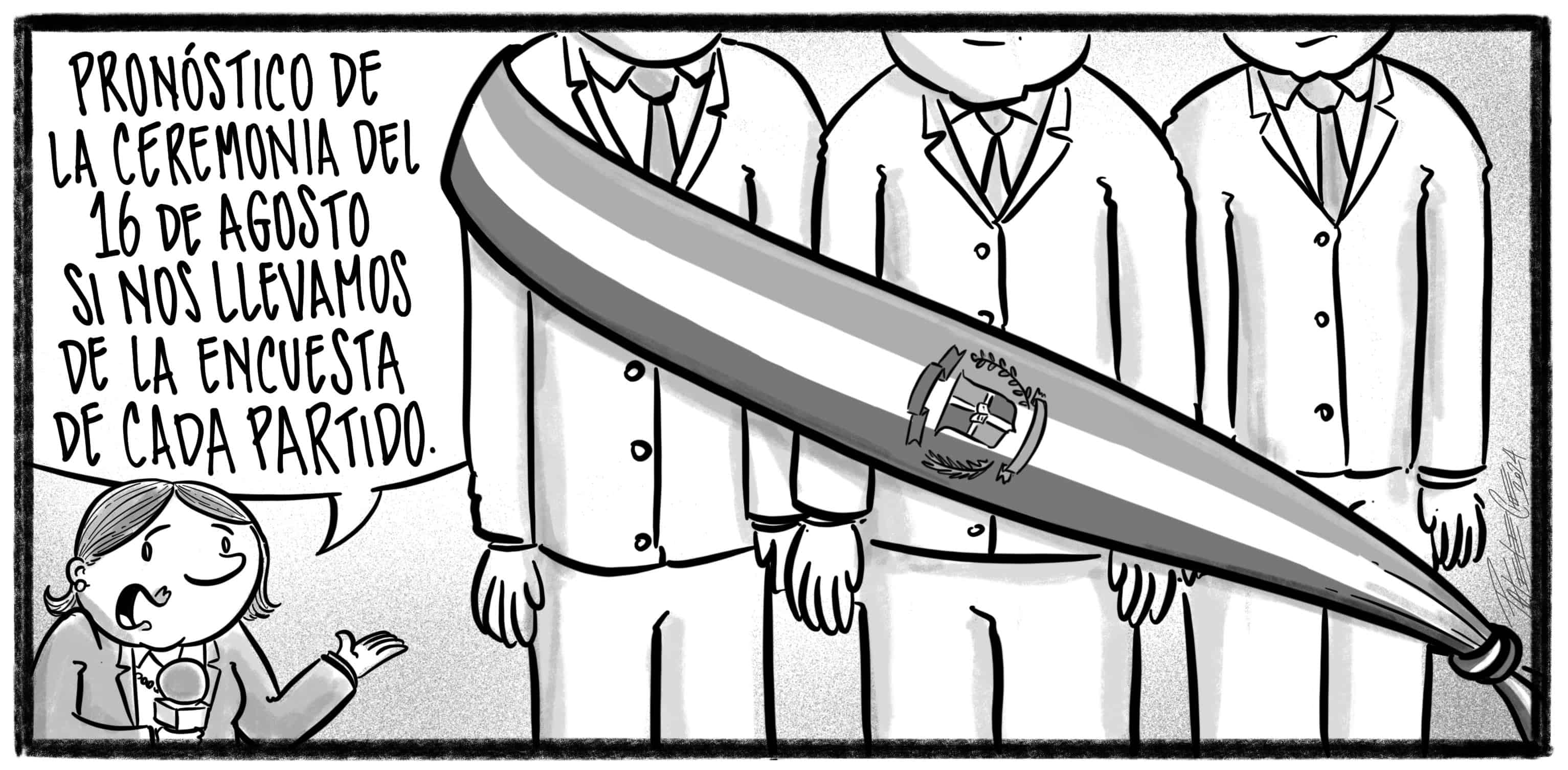 Caricatura de Noticiero Poteleche 8 febrero 2024