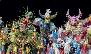 Luis Rivas y los Diablos Ecológicos: el plástico convertido en arte y tradición