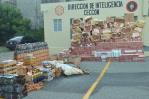 Operativos en la frontera: decomiso de bebidas  alcohólicas y cigarrillos ilegales