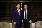 Ministro de Hacienda y presidente del BID tratan temas de desarrollo e impacto para el país Ministro de Hacienda y presidente del BID tratan temas de desarrollo e impacto para el país