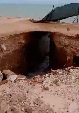 Video | Obra Puerto Cabo Rojo muestra daño, pero no afecta operaciones