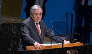 El mundo "est&aacute; entrando en la era del caos", alerta el secretario general de la ONU