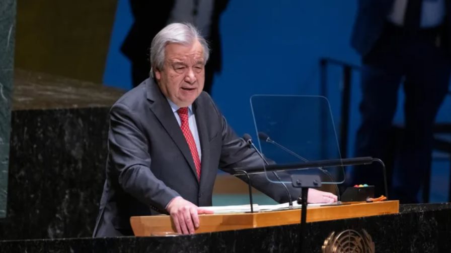 El mundo “está entrando en la era del caos”, alerta el secretario general de la ONU