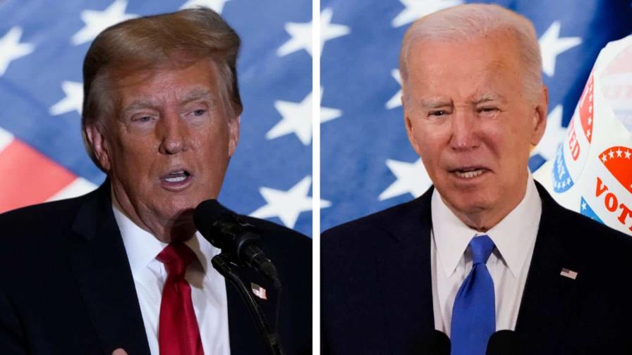 Trump aventaja ligeramente a Biden en una nueva encuesta de cara a las presidenciales