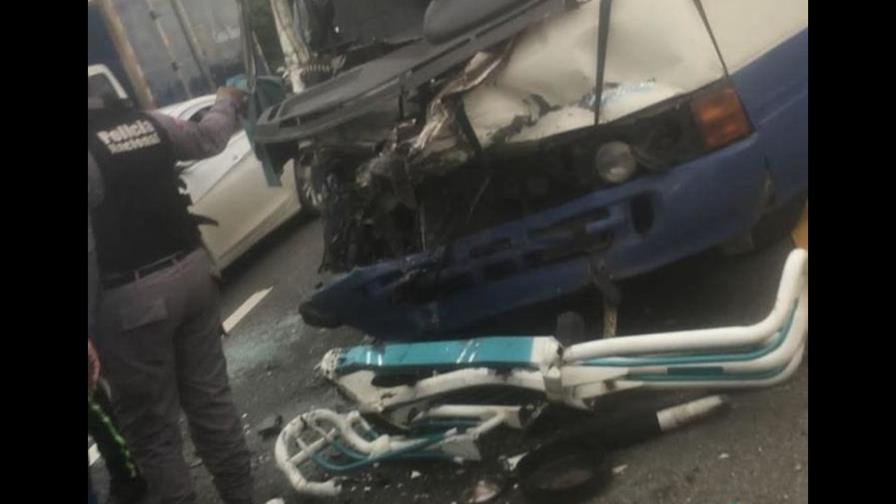 Un muerto y varios heridos en un accidente de carretera en San Pedro de Macorís