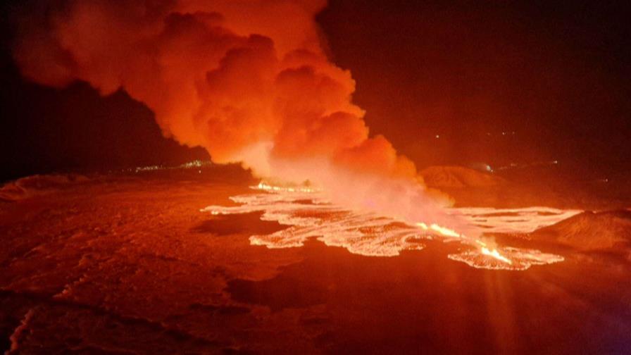 Nueva erupción volcánica en Islandia, la tercera desde diciembre