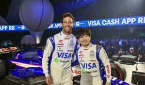 Visa Cash App RB presenta su nuevo coche