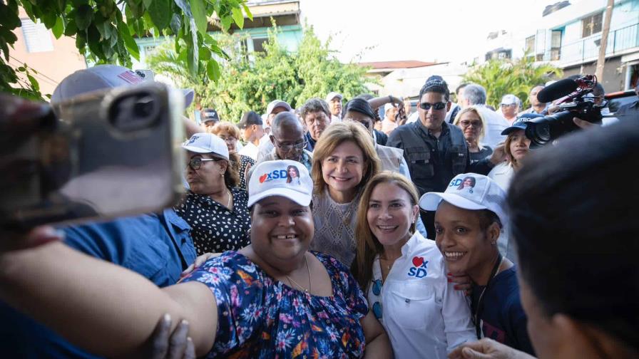 Vicepresidenta da espaldarazo a Carolina Mejía en víspera del cierre de la campaña