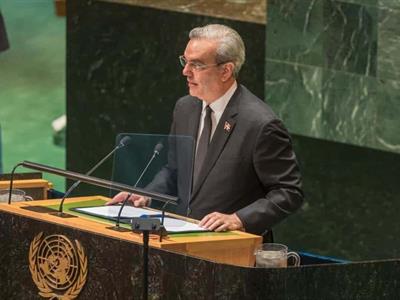 El presidente Abinader en la ONU
