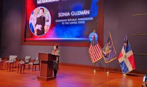 Sonia Guzmán destaca en el Capitolio impacto de la diáspora en la economía dominicana