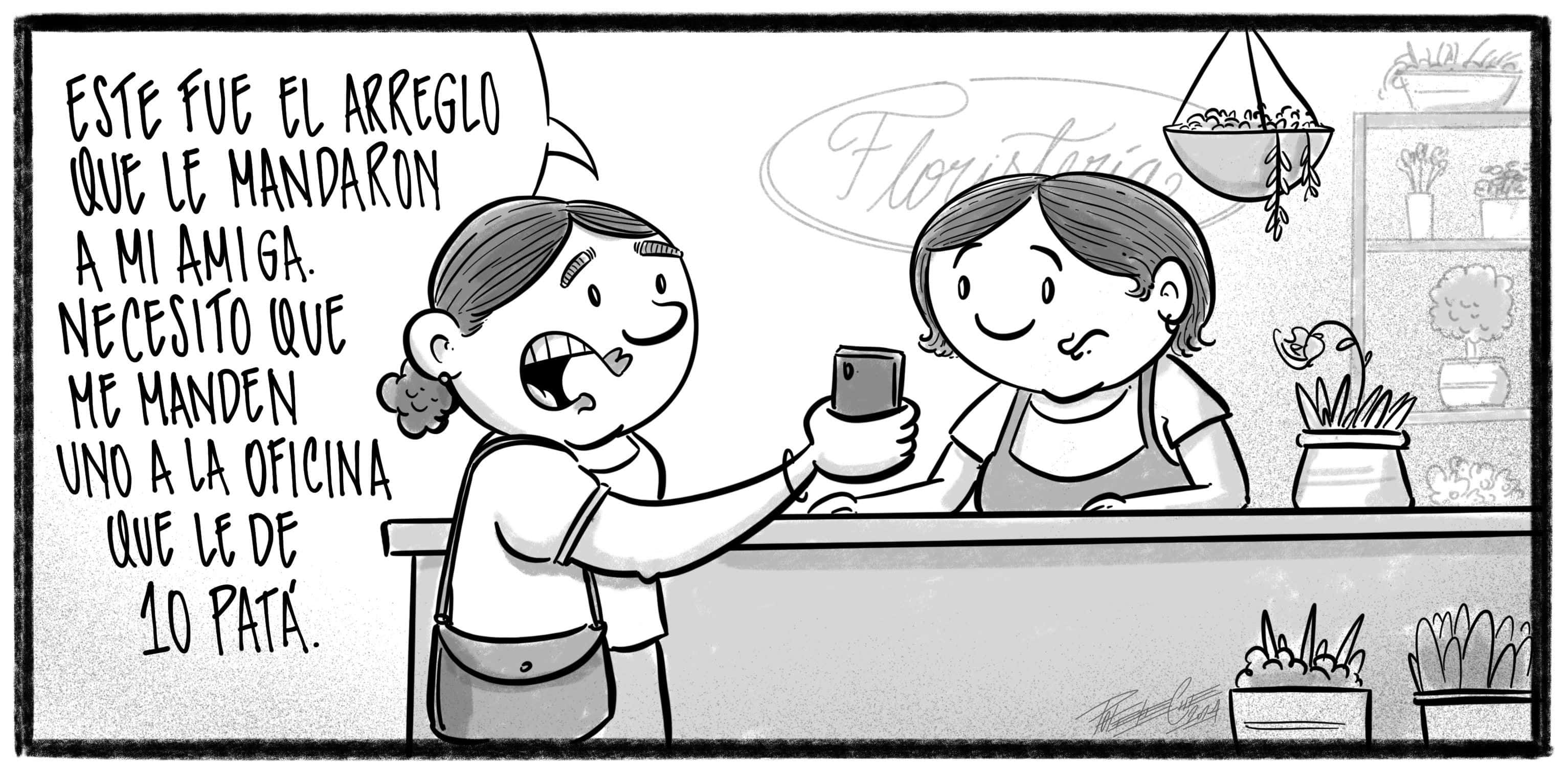 Caricatura de Noticiero Poteleche 14 febrero 2024