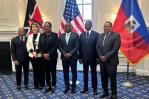 Autoridades de Haití, Kenia y EE.UU. se reúnen para afinar despliegue de misión de seguridad