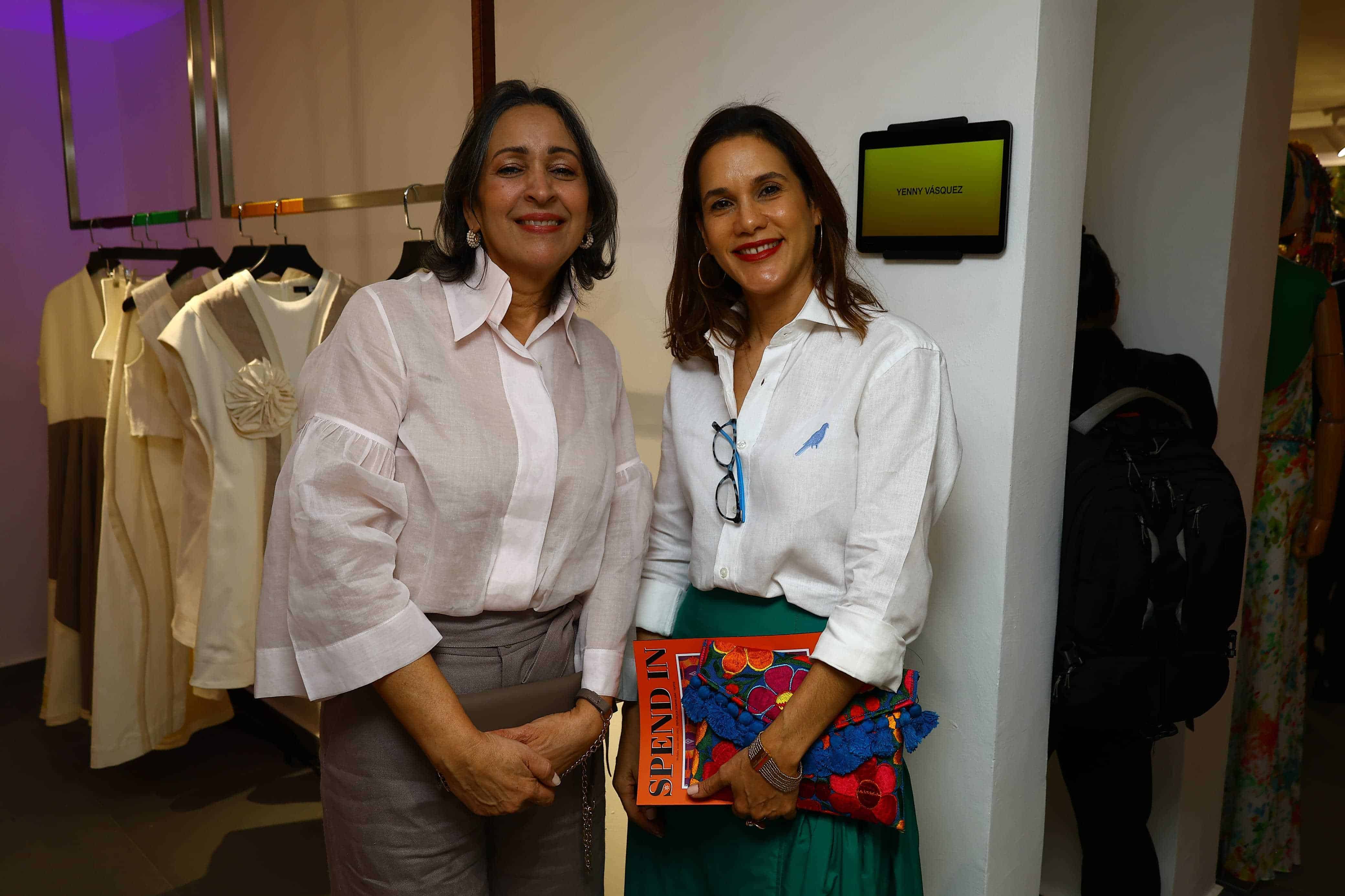 Jenny Taveras y Eunice Gómez.