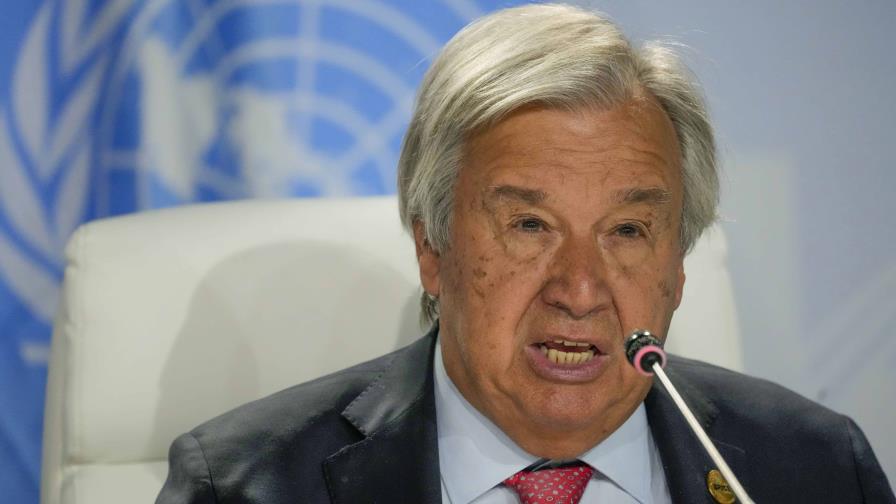 Jefe ONU advierte que el caos climático y las crisis alimentarias amenazan la paz global