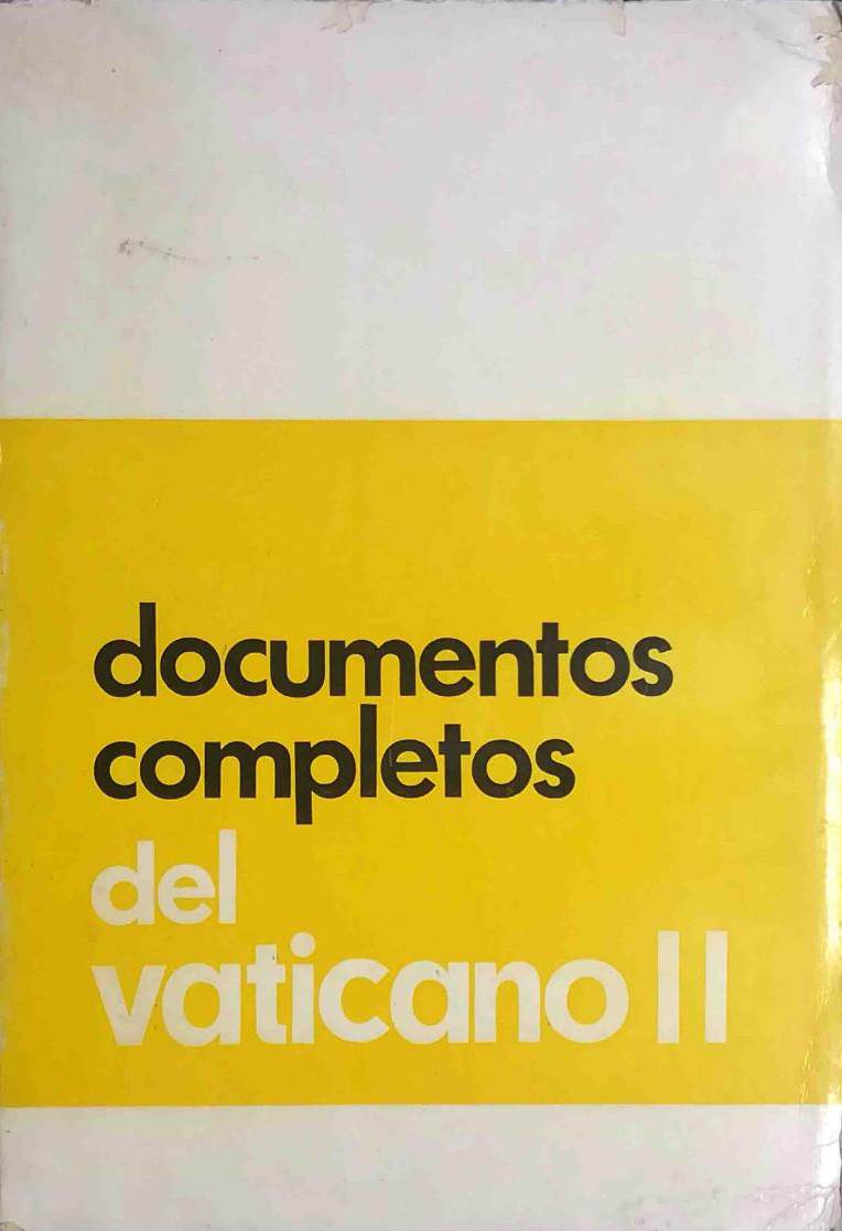 Sal Terrae, 1966, 473 págs. Cincuenta y ocho años después un documento que mantiene su vigencia.