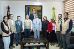 Observadores internacionales de elecciones municipales visitan al TSE