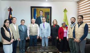 Observadores internacionales de elecciones municipales visitan al TSE