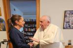 El papa se reúne con candidatas presidenciales de México a dos semanas del arranque de la campaña
