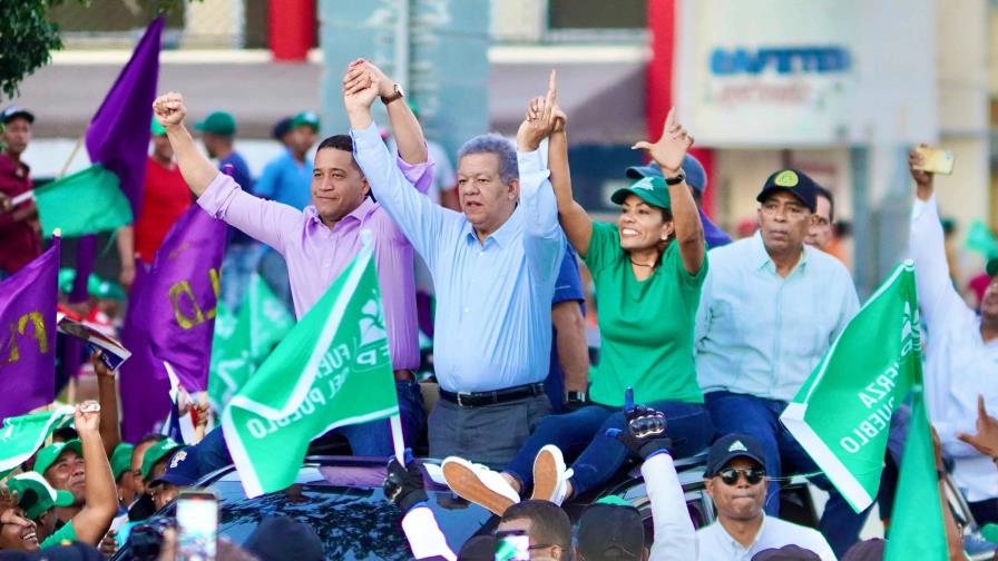 Fuerza del Pueblo concluye campaña municipal con marcha-caravana en San Juan
