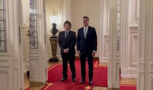 Somos invencibles, dice presidente paraguayo tras reunión con argentino Milei