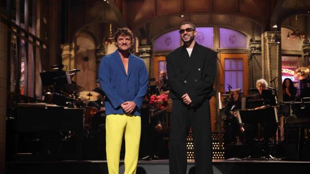 Bad Bunny y Pedro Pascal, invitados especiales en el programa Saturday Night Live