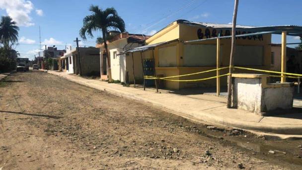 Calles donde se dio tiroteo que dejó tres muertos y heridos en Hato Mayor, se encuentran desoladas