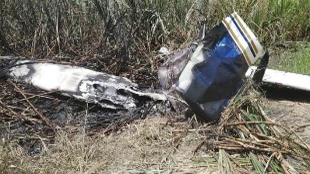 Encuentran avioneta accidentada e incinerada en Los Higos, Higüey