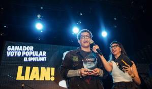 Cantante Lian! gana concurso El Spotlight