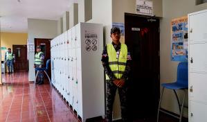 Extrema seguridad en los recintos electorales para las Elecciones Municipales de mañana domingo