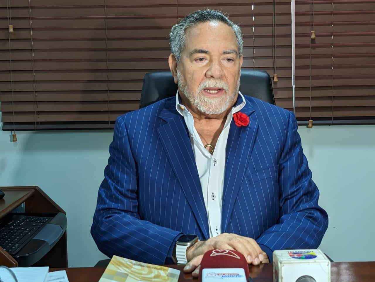 El presidente del órgano electoral en esta ciudad Haime Thomas Frías Carela.