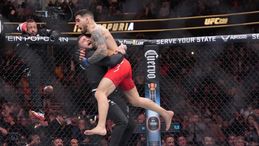 UFC 298: Topuria vence a Volkanovski en 2do asalto y se corona campeón