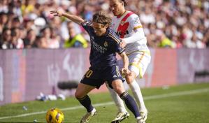 El Real Madrid no pasa del empate 1-1 ante el Rayo Vallecano