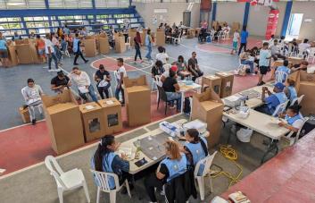 Elecciones municipales transcurren en calma en provincias del Cibao