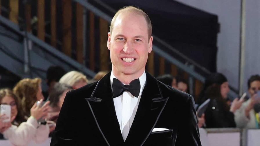 El príncipe Guillermo acude en solitario a la ceremonia de los BAFTA