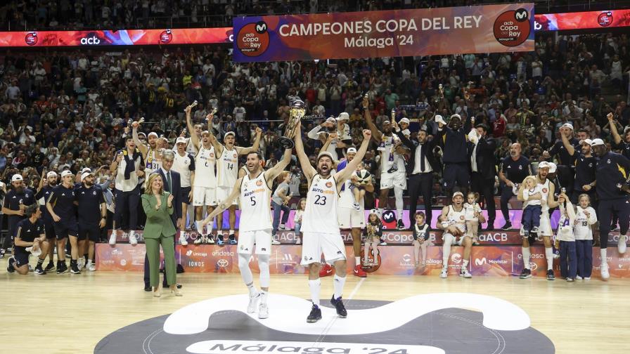 El Real Madrid conquista la Copa del Rey en básquet