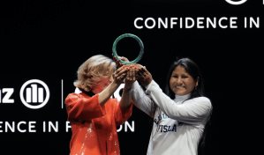 Michelle Lima, diseñadora de origen peruano, premio al talento joven en Madrid