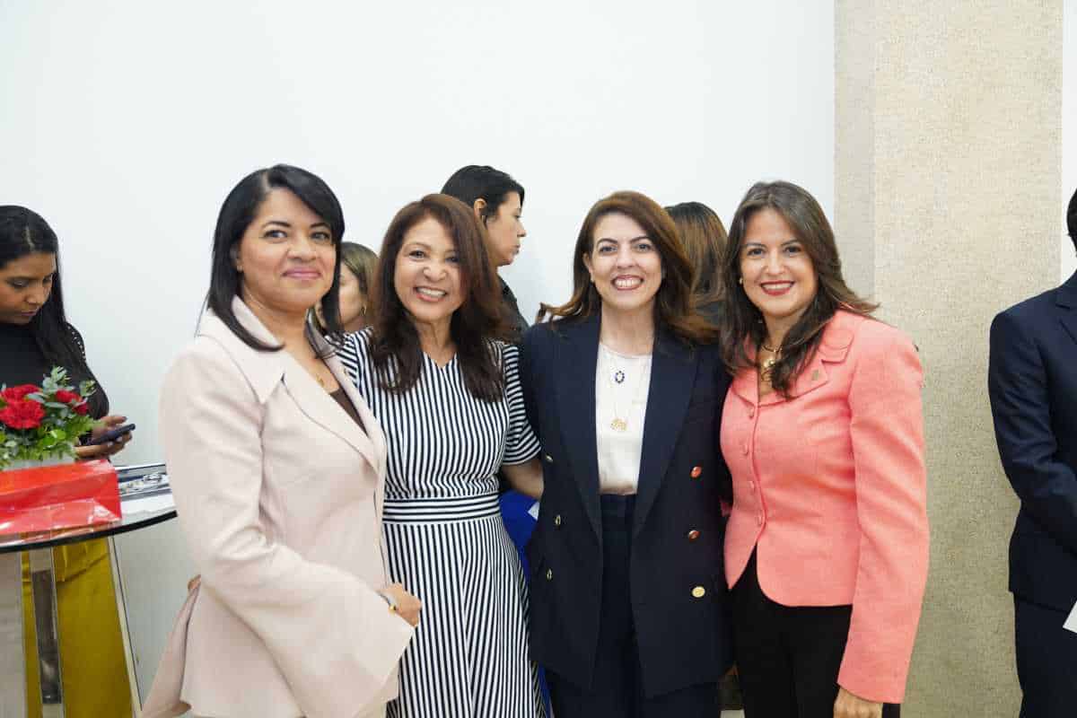 Luisa Jael Hernández, Danitza Feliz, Shanttal Zuleta e Ingrid González.